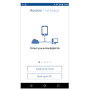 �uAcronis True Image 2017�v��ʃC���[�W�����{��̃C���^�[�t�F��X���񋟂����\��