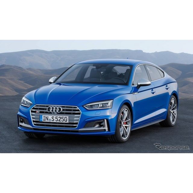 ドイツの高級車メーカー、アウディは9月7日、ドイツ・インゴルシュタットにおいて、新型『S5スポーツバック...