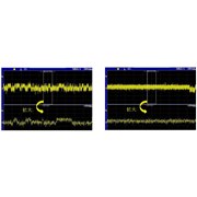 �uDRESSING�v�̌��ʗ�BUSB�[�q��BUS�i�{5V�j�|GND�Ԃ̓d���g�`���v��