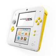 「ニンテンドー2DS スーパーマリオパック ホワイト×イエロー」イメージ