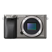 「α6000」の新色「グラファイトグレー」イメージ