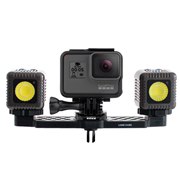 LUME CUBE×2 + ゴープロマウントアーム イメージ