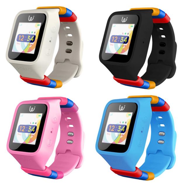 pomo waffle blue smart watch