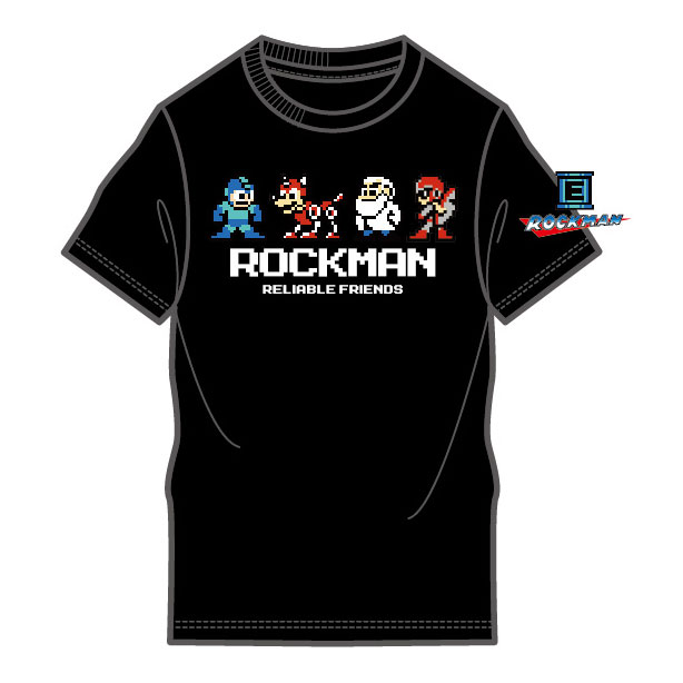 価格.com - 8bitドットのロックマンTシャツを「しまむら」で発売