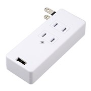 ���K�[�h�t�ɏ��^�b�v2AC+1USB2.4A