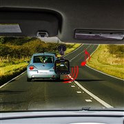 シンプルメニューでらくらくドラレコ OWL-DR05-BK