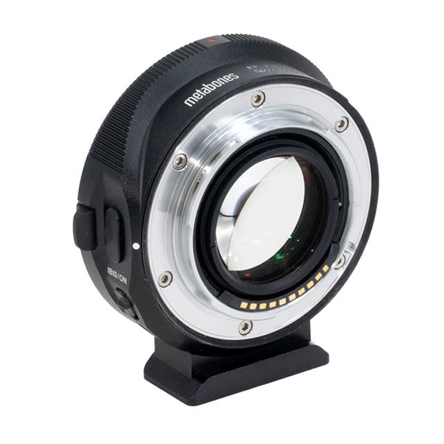 ソニーEマウント用電子接点付きSpeed Booster ULTRA搭載のEFアダプター