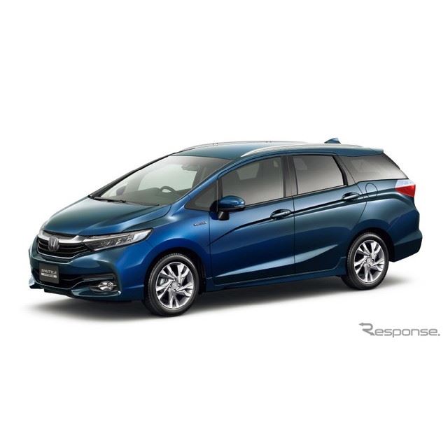 ホンダは、コンパクトステーションワゴン『シャトル』を一部改良、安全運転支援システム「ホンダセンシング...