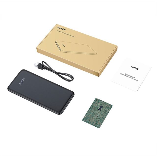 価格 Com Aukey 4台同時に充電可能な000mahのモバイルバッテリー Pb Y14