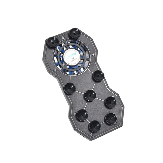 スマホをファンで冷却する「ピタッとスマクール」、バッテリー機能も搭載