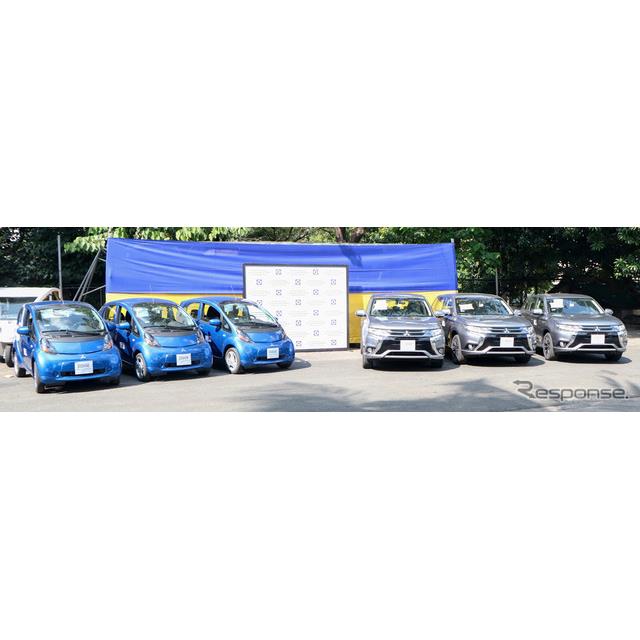 三菱自動車は、日本政府によりフィリピンのエネルギー省（DOE）に対して、『アウトランダーPHEV』と『i-MiE...