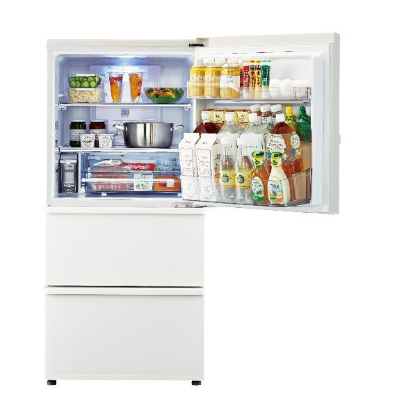 価格.com - AQUA、130cmでコンパクトながら「旬鮮チルド」を搭載した3ドア冷蔵庫