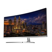 生産終了〉JAPANNEXT JN-VC34102UWQHDR ゲーミング曲面モニター
