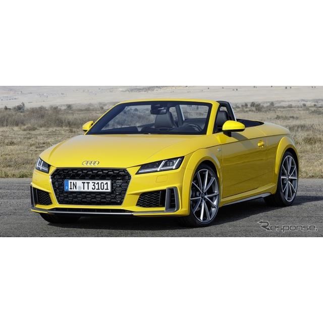 アウディは7月18日、『TTクーペ』と『TTロードスター』（Audi TT Coupe / TT Roadster）の改良新型モデルに...