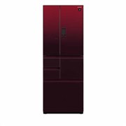 プラズマクラスター冷蔵庫<SJ-GX55E-R グラデーションレッド>