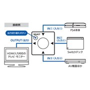 CYBER�EHDMI�Z���N�^�[ 3in1�iPS4�^SWITCH�p�j