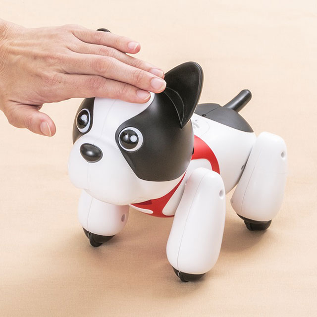 CCP、声やタッチに反応する犬型ロボット「やんちゃな子犬ドゥーキー」