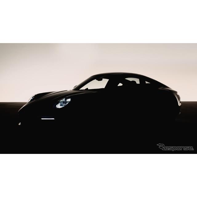 ポルシェは11月23日、ロサンゼルスモーターショー2018のプレビューイベントでの新型『911』（Porsche 911）...