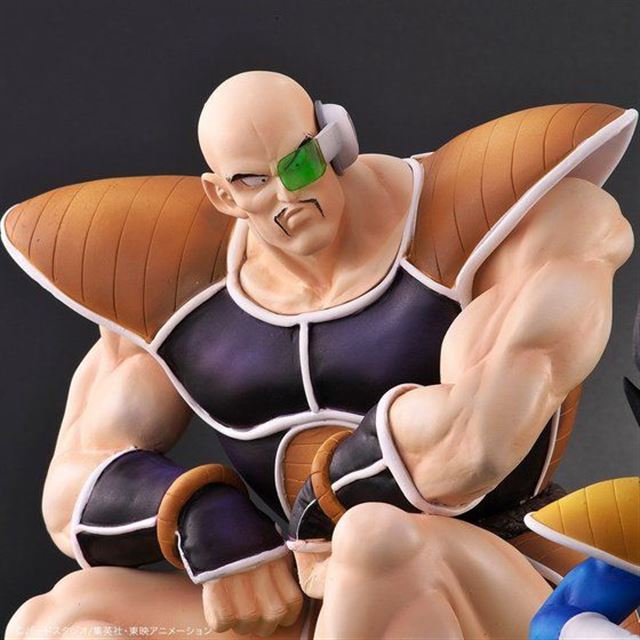 ドラゴンボール ナッパ&ベジータ PVC製品 35cm フィギュアの+