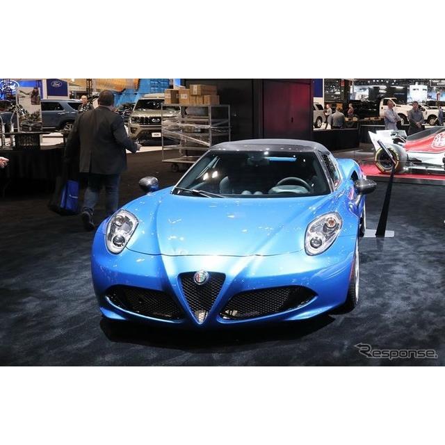 アルファロメオは、シカゴモーターショー2019において、『4Cスパイダー・イタリア』（Alfa Romeo 4C Spider...