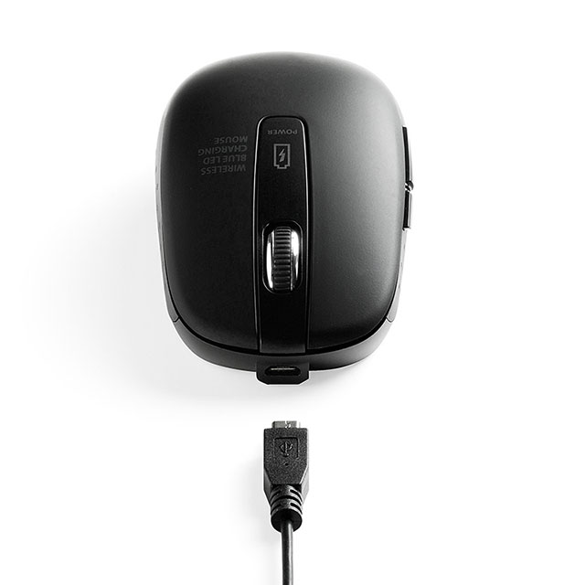 価格.com - サンワ、静音ボタンを採用した充電式ワイヤレスマウス