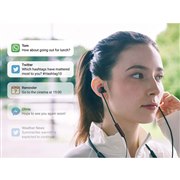 ネイン、LINEなどのメッセージを音声で読み上げる音声UIイヤホン「Zeeny」