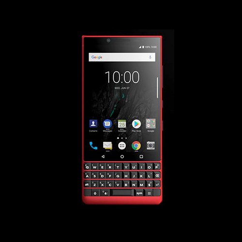 物理キー付きスマホ「BlackBerry KEY2 RED EDITION」