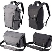 ���ォ��u���[���g�b�v�o�b�N�p�b�N�i�O���[�j�v�u�t���b�v�o�b�N�p�b�N�i�u���b�N�j�v�A��������u���b�Z���W���[L�i�O���[�j�v�u���b�Z���W���[M�i�u���b�N�j�v