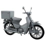 青島文化教材社 1/12 完成品バイク ホンダ スーパーカブ ポリス