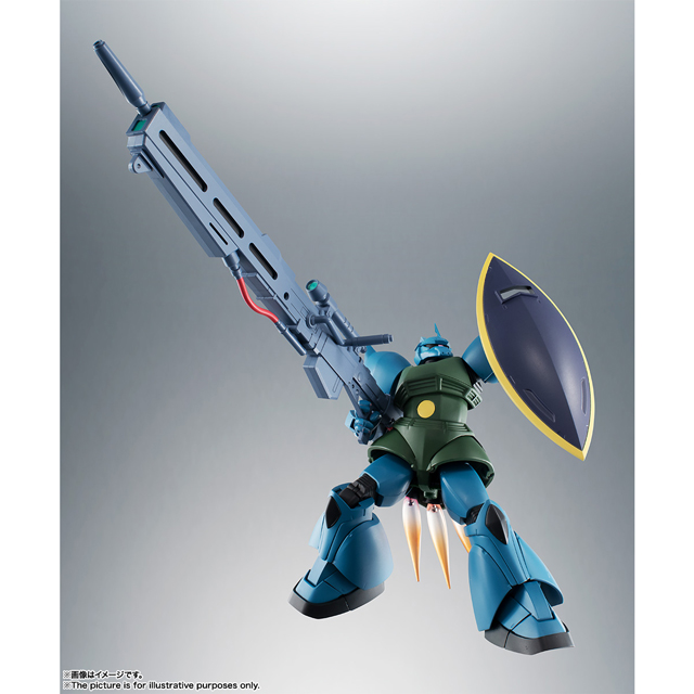 ガトー専用ゲルググがrobot魂でフィギュア化 試作型ビーム ライフル付き 価格 Com