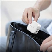 RAVPower�AUSB A�|�[�g��2���ڂ����R���p�N�g�[�d��uRP-PC121�v