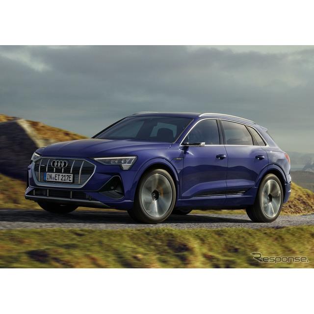 アウディは、ブランド初の市販EVのアウディ『e-tron』（Audi e-tron）の改良モデルを、欧州で発表した。201...