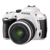 PENTAX K-50 メタルブラウン/ブラック　Wズームキットカメラ