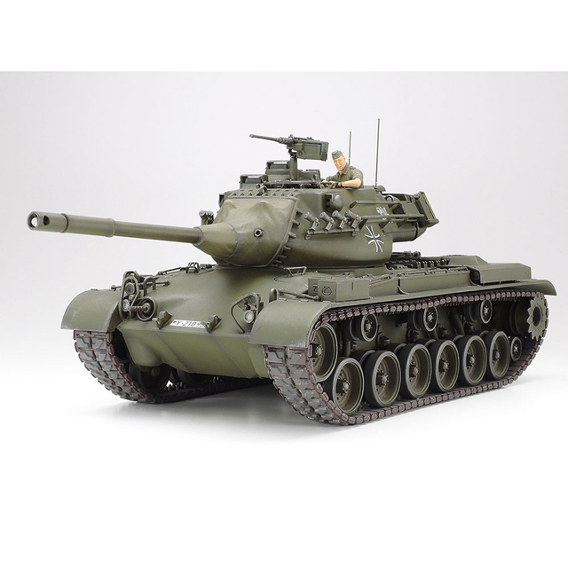 価格.com - ドイツ連邦軍仕様の「M47パットン」1/35模型、M2重機関銃/ジェリカン付き
