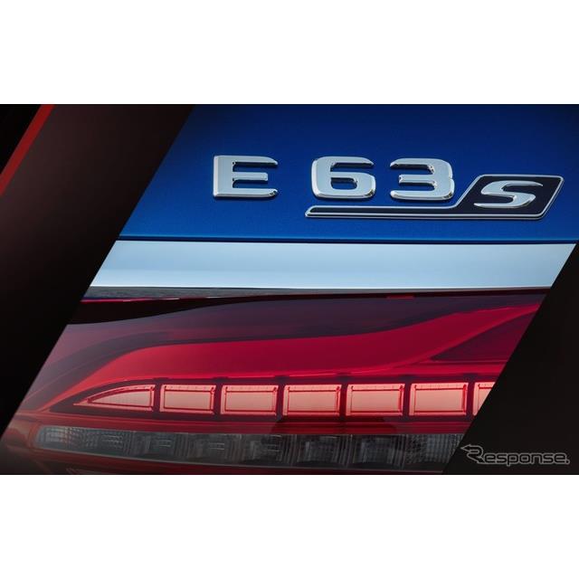 メルセデスベンツは6月16日、改良新型メルセデスAMG 『E63 4MATIC+』を6月18日14時（日本時間6月18日21時）...