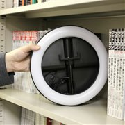 �R���p�N�g�Ɏ��[�ł���LED�����O���C�g KL-01RL