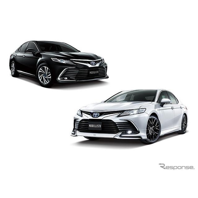 カムリ CAMRY 70系 モデリスタ サイド 新品 パール