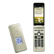 KYOCERA かんたんケータイ KYF41 ワインレッド