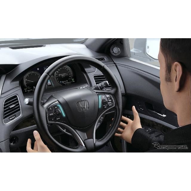 ホンダは『ホンダセンシングエリート』と名付けた自動運転レベル3の機能を備えた先進安全技術を旗艦モデル...