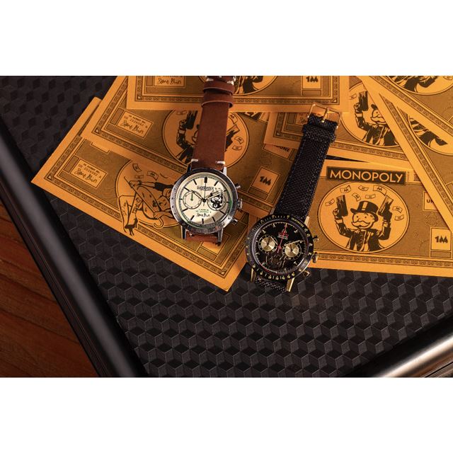 ミスターモノポリーが腕時計に スティーブン ブリス監修の Moneyman 2種 価格 Com
