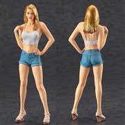 ハセガワ 1/12 12リアルフィギュア コレクション No.06 ブロンド