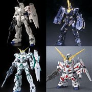 BANDAI MG 1/100 ユニコーンガンダム (レッド/グリーン TWIN FRAME