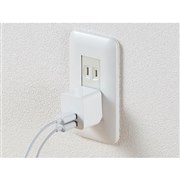 2.4A AC�[�d�� 2�Z�b�g EC-AC08WH