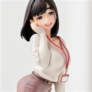 がんばれ同期ちゃん　先輩さん　フィギュア　新品未開封　ユニオンクリエイティブ がんばれ同期ちゃん」の「先輩さん」がフィギュア化決定。2月1日