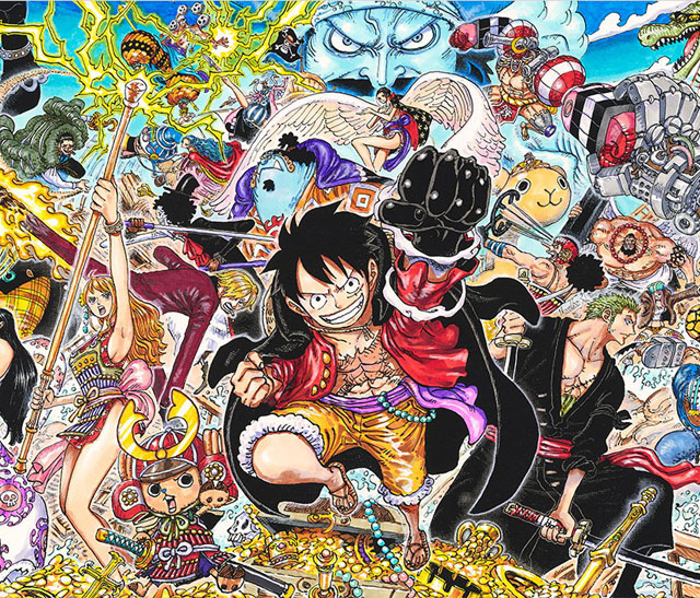 One Piece ルフィ ゾロ ナミの描き下ろしイラストを再現 バンダイから22年発売 価格 Com