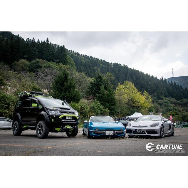 CARTUNEが10月16日に岐阜県郡上市にある「めいほう高原キャンプフィールド」にて開催した「PickUp Cars 202...