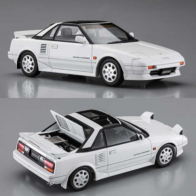 ハセガワ、トヨタ「MR2」後期型G-リミテッドの1/24模型を本日12/26から発売 - 価格.com