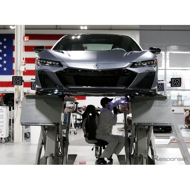 ホンダの海外向け高級車ブランドのアキュラは1月20日、『NSXタイプS』（Acura NSX Type S）の生産を、米国...