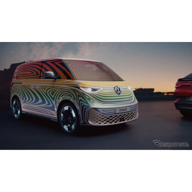 フォルクスワーゲン（Volkswagen）は1月21日、現在開発中の新型EVの『ID.BUZZ』のプロトタイプが、今後数週...