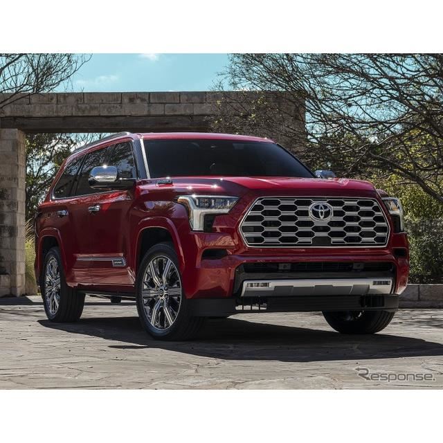 トヨタ セコイア 新型にラグジュアリーSUV…キャップストーン仕様を米国発売へ - 価格.com